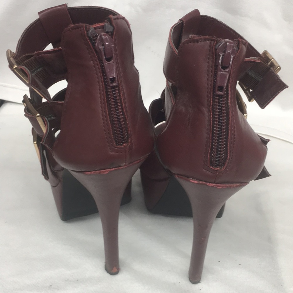 COPY - Charlotte Russ platform Heels ladies sz 9 - Picture 4 of 5